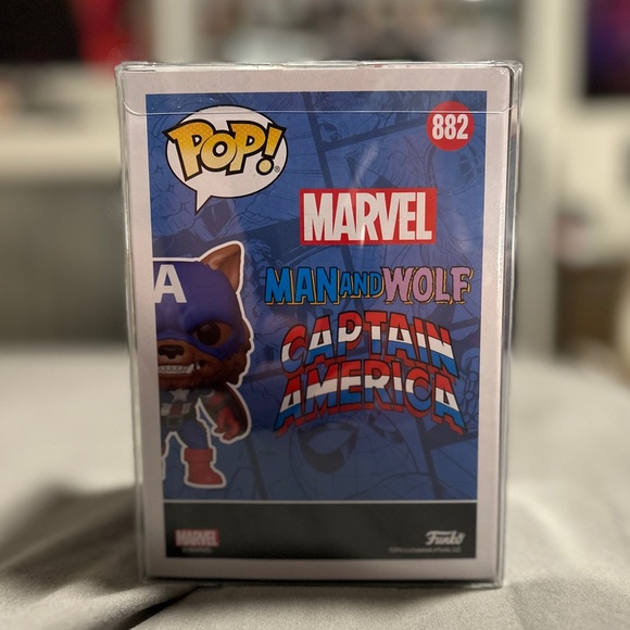 Capwolf Funko Pop! - Captain America - MARVEL - Picture 2 of 5